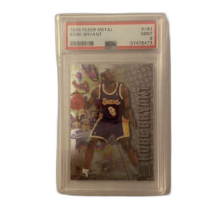 1996 Fleer Metal Kobe Bryant ROOKIE RC #181 PSA 9 MINT